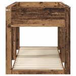 vidaXL Lit Superposé pour Enfants Bois ancien 75 x 190 cm