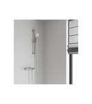 Grohe ensemble de douche 3 jets tempesta 100 27644001 - barre de douche 60 cm - limiteur de débit - anti-calcaire - chrome