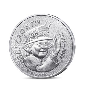 Elizabeth II Monnaie de 100€ Argent