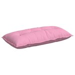vidaXL Coussin de Dos Rose 100 x 19 x 50 cm tissu