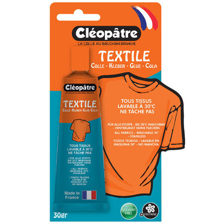 Colle textile Cléo'tech 30 g