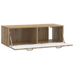 vidaXL Meuble TV mural 98 x 41 x 30 cm Chêne artisanal