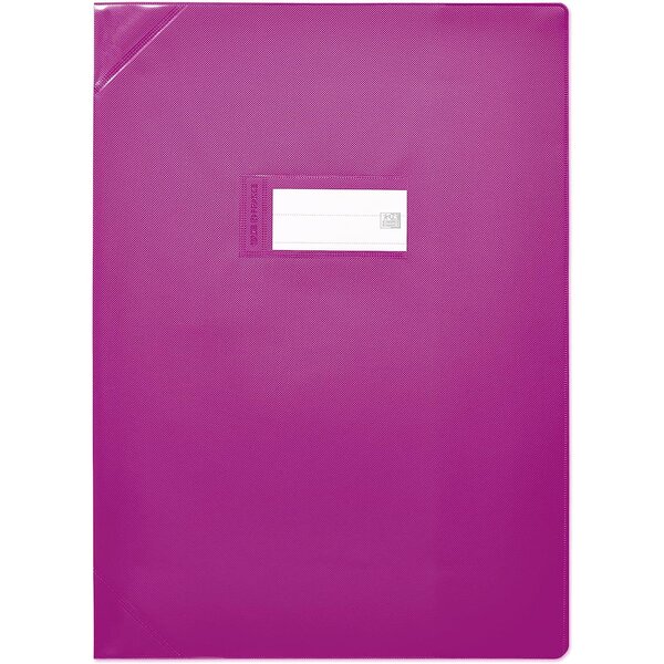 Protège-cahier PVC 150 Strong Line 24x32 cm opaque Violet OXFORD