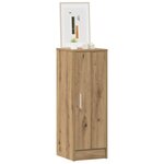 vidaXL Armoire à chaussures vieux bois 32x35x92 cm bois d'ingénierie