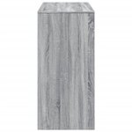 vidaXL Table de bar sonoma gris 102x50x103 5 cm bois d'ingénierie