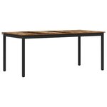 vidaXL Table de salle à manger / Table de repas Bois d'ingénierie