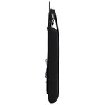 vidaXL Tête de lit suspendue Avec lumière LED Noir Velours