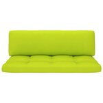 vidaXL Canapé central palette de jardin marron miel bois pin imprégné
