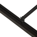 vidaXL Table basse 100x100x35 cm bois massif acacia