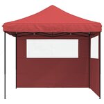 vidaXL Tente de fête Bordeaux 292 x 292 x 315 cm Tissu Oxford