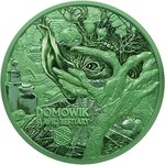 Monnaie DOMOWIK SPACE GREEN Slavic Bestiary 2 Oz Argent 1000 Francs Cameroon 2026