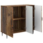 vidaXL Buffet Bois ancien 89 x 34 5 x 80 cm Bois d'ingénierie
