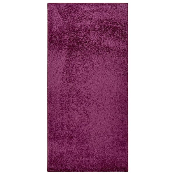 vidaXL Tapis à poils souples antidérapant 115x170 cm Violet