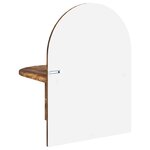 vidaXL Table de chevet Chêne Fumé 48 x 49 x 65 cm Bois d’ingénierie