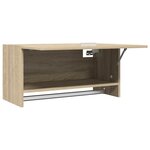 vidaXL Garde-robe chêne sonoma 70x32 5x35 cm bois d'ingénierie