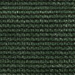 vidaXL Voile d'ombrage 160 g/m² Vert foncé 3x3x4 2 m PEHD