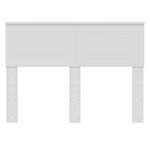 vidaXL Tête de lit Blanc 120 cm Bois d'ingénierie