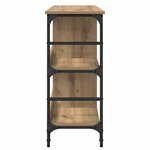 vidaXL Buffet Marron 102 x 32 x 73.5 cm Bois d'ingénierie