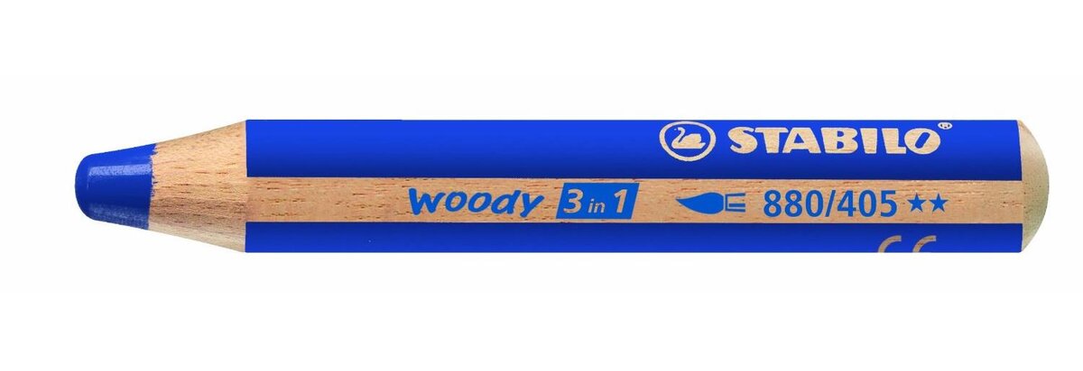 Stabilo Woody 3 In 1 - La Boit D 10 Taill Crayon Au Millur Prix