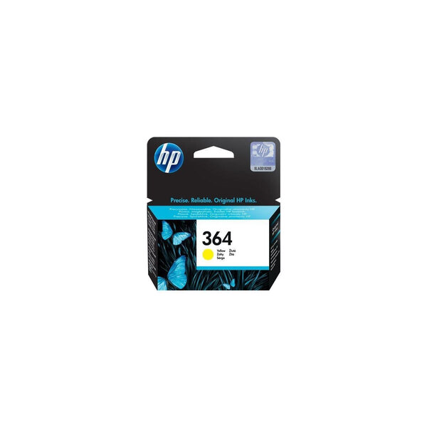 Hp cartouche dencre 364 - 300 pages - 1 pack - blister multi tag - jaune