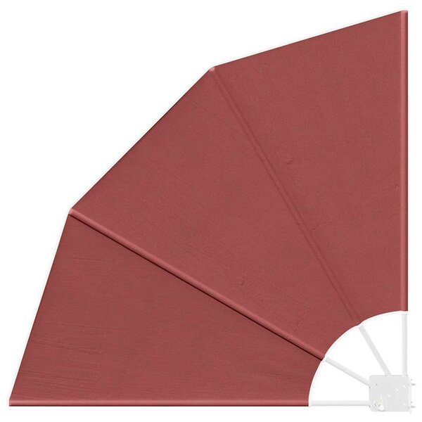 vidaXL Écran de confidentialité pour balcon Terre cuite 115 x 115 cm