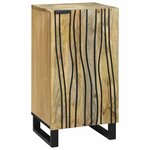 vidaXL Buffet Marron 40 x 33 x 75 cm bois de manguier massif