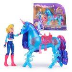 Spin Master 6072676 - Unicorn Academy - L'ecole des licornes - Licorne River + Poupée Isabel