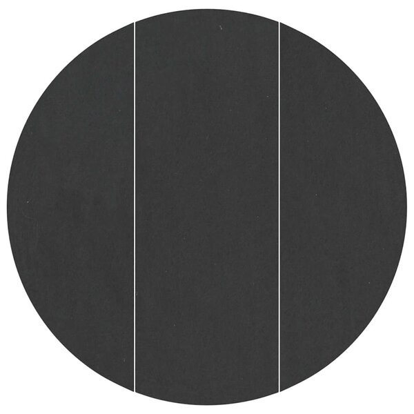 vidaXL Tapis de piscine Noir Ø 366 cm Géotextile en polyester