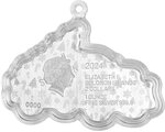 Pièce de monnaie en Argent 2 Dollars g 31.1 (1 oz) Millésime 2024 SNOWMAN LITTLE RED TRUCK