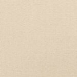 vidaXL Tête de lit avec oreilles Crème 203x23x78/88 cm Tissu