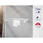 Leifheit Corde à linge murale Telegant 72 Protect" 83305