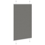 vidaXL Store plissé anthracite 80x100 cm largeur du tissu 79 4 cm