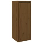 vidaXL Meubles TV 4 Pièces Marron miel Bois massif de pin