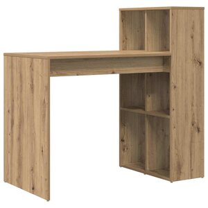 vidaXL Bureau Chêne artisanal 108 x 55 x 103 5 cm Bois d'ingénierie