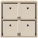 vidaXL Buffet Chêne Sonoma 49 5 x 22 x 47 cm