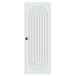 vidaXL Armoire Murale Blanc 33 x 34 5 x 90 cm Bois d'ingénierie