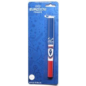 Uefa euro 2016 - stylo bille - coupe - produit officiel - sous blister