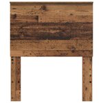 vidaXL Tête de lit Bois Ancien 80 cm Bois d'ingénierie