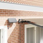 vidaXL Auvent Rétractable Beige 300 x 250 cm tissu