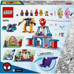 LEGO® 10794 - QG des Lanceurs de Toile de l'Équipe Spidey : Set de Construction Marvel pour Enfants