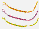 Fil bracelet brésilien Echeveaux de coton 12 couleurs vives