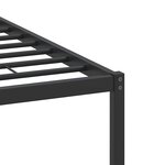 vidaXL Cadre de lit sans matelas chêne marron 137x190 cm