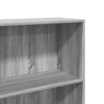 vidaXL Bibliothèque sonoma gris 60x30x152 cm bois d'ingénierie