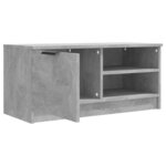 vidaXL Meubles TV 2 Pièces Gris béton 80x35x36 5 cm Bois d'ingénierie