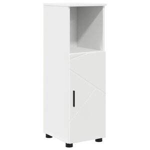 vidaXL Cabinet de salle de bain avec stockage Blanc 30 x 35 x 95 cm