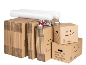 Kit déménagement T5 renforcé + 1 dévidoir adhésif offert