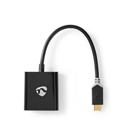Nedis Câble Adaptateur USB-C™ USB-C™ Mâle - VGA Femelle 0,2 m Anthracite
