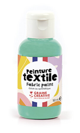 Peinture Textile Menthe 50 ml
