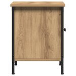 vidaXL Meuble TV Chêne artisanal Panneau de particules 60 x 35 x 45 cm