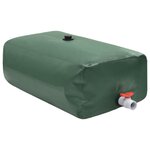 vidaXL Réservoir d'eau avec robinet pliable 500 L PVC